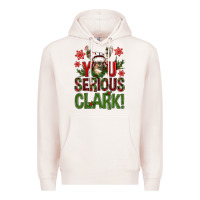 Pale Pink you serious clark with deer bbs Premium Hoodie - BundleAndBundleShop