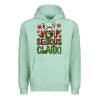 Seafoam you serious clark with deer bbs Premium Hoodie - BundleAndBundleShop