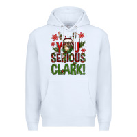 White you serious clark with deer bbs Premium Hoodie - BundleAndBundleShop