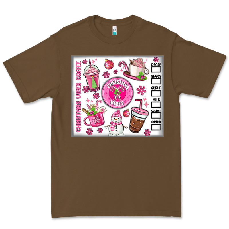 Christmas Vibes Coffee Premium Tee by MaliasSmallBusiness | Teevron