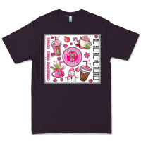 Plum christmas vibes coffee Premium Tee - MaliasSmallBusiness