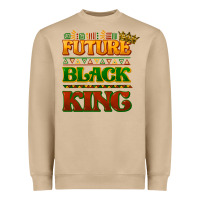 Mushroom Future black king Heavyweight Sweatshirt - HowdyJamesFarm