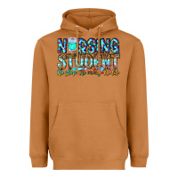 Meerkat Nursing Student No Sleep No Money No Life Heavyweight Hoodie - CowhideDigitalArt