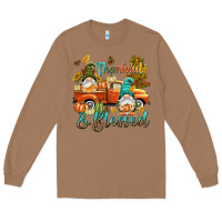 Fall Thankful And Blessed Long Sleeve Tee | Teevron