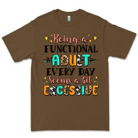 Cacao being a functional adult every day seems  a bit ex Premium Tee - MaliasSmallBusiness