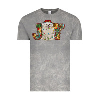 Cloud Rock pomeranian christmas joy Vintage Tee - RanaPortraitStore