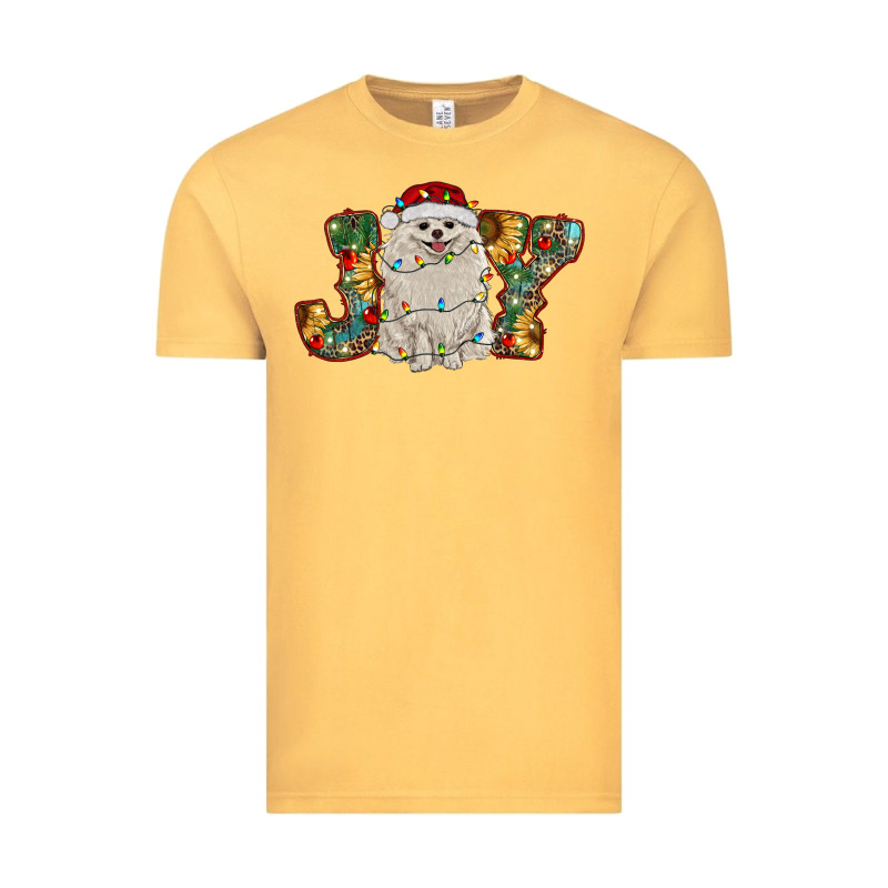 Pomeranian Christmas Joy Vintage Tee by RanaPortraitStore | Teevron