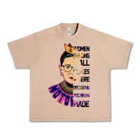 Burro RBG Ruth Bader Ginsburg Women Belong In All Places Urban Heavy Tee - Bettercallsaul