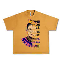 Peanut Butter RBG Ruth Bader Ginsburg Women Belong In All Places Urban Heavy Tee - Bettercallsaul