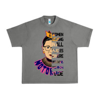 Tornado RBG Ruth Bader Ginsburg Women Belong In All Places Urban Heavy Tee - Bettercallsaul