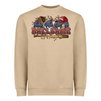 Take Me Out To Ball Game Baseball Heavyweight Sweatshirt | Teevron