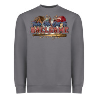 Storm Take me out to ball game baseball Heavyweight Sweatshirt - HowdyJamesFarm