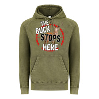 Vintage Olive The Bucks Stops Here Vintage Hoodie - Bettercallsaul