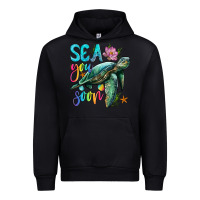 Black sea you soon with sea turtle Urban Hoodie - Artiststas