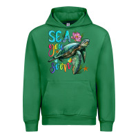 Emerald sea you soon with sea turtle Urban Hoodie - Artiststas