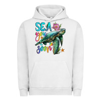 Pigment Lunar Rock sea you soon with sea turtle Urban Hoodie - Artiststas