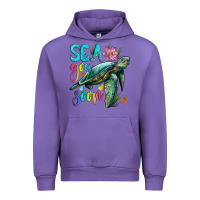Tulip sea you soon with sea turtle Urban Hoodie - Artiststas