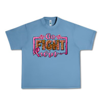 Pebble Blue go fight win Urban Heavy Tee - JahusDesignShop
