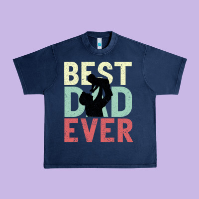 Best Dad Ever Urban Heavy Tee Designed By Bettercallsaul