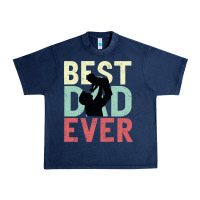 Navy Best Dad Ever Urban Heavy Tee - Bettercallsaul