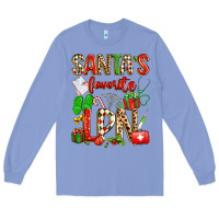 Colony Blue santa's favorite lpn Long Sleeve Tee - texasbilliewilder