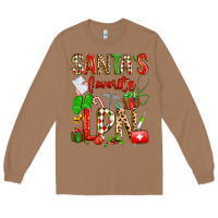 Toasted Coconut santa's favorite lpn Long Sleeve Tee - texasbilliewilder