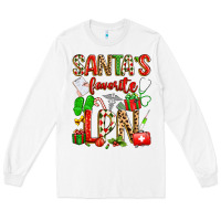 White santa's favorite lpn Long Sleeve Tee - texasbilliewilder