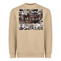 Mushroom mama cowhide cowgirl Heavyweight Sweatshirt - CowGirlArtShop