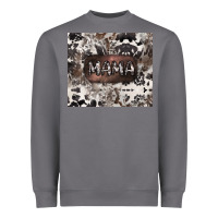 Storm mama cowhide cowgirl Heavyweight Sweatshirt - CowGirlArtShop