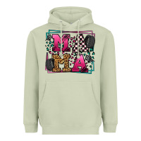 Matcha Racing leopard frame mama Mother's Day Heavyweight Hoodie - LillyAllenDesigns