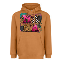 Meerkat Racing leopard frame mama Mother's Day Heavyweight Hoodie - LillyAllenDesigns