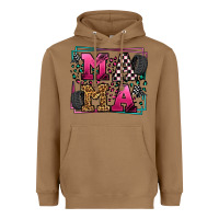 Toasted Coconut Racing leopard frame mama Mother's Day Heavyweight Hoodie - LillyAllenDesigns