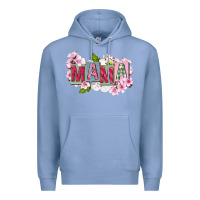Colony Blue Mother's Day mama Premium Hoodie - FaDigitalArtStudio