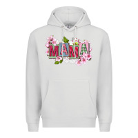 Dove Grey Mother's Day mama Premium Hoodie - FaDigitalArtStudio