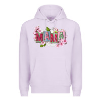 Lilac Mother's Day mama Premium Hoodie - FaDigitalArtStudio