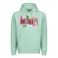 Seafoam Mother's Day mama Premium Hoodie - FaDigitalArtStudio