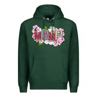 Sports Green Mother's Day mama Premium Hoodie - FaDigitalArtStudio