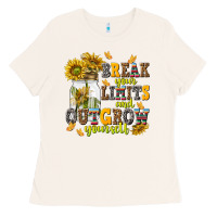 Bone break your limits and outgrow yourself Ladies Tee - NancyCooperArtShop