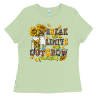 Matcha break your limits and outgrow yourself Ladies Tee - NancyCooperArtShop
