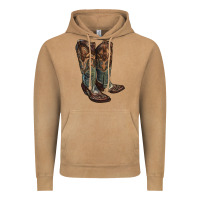Vintage Camel cowgirl boots Vintage Hoodie - RanaPortraitStore