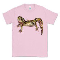 Bubblegum Pink Gecko Lizard Illustrations Classic Tee - LillyAllenDesigns