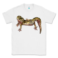 White Gecko Lizard Illustrations Classic Tee - LillyAllenDesigns