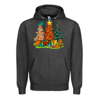 Charcoal Heather christmas basketball trees bbs Zipper Hoodie - BundleAndBundleShop
