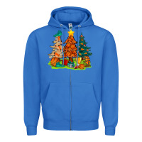True Royal christmas basketball trees bbs Zipper Hoodie - BundleAndBundleShop