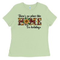 Matcha there's no place like home for holidays Ladies Tee - RanaPortraitStore