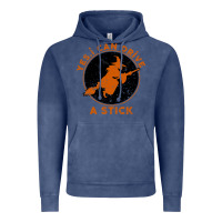 Vintage Denim Halloween Witch Vintage Hoodie - Bettercallsaul