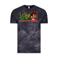 Cloud Black Peace Love Grinch Vintage Tee - Bettercallsaul
