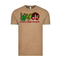 Peace Love Grinch Vintage Tee | Teevron