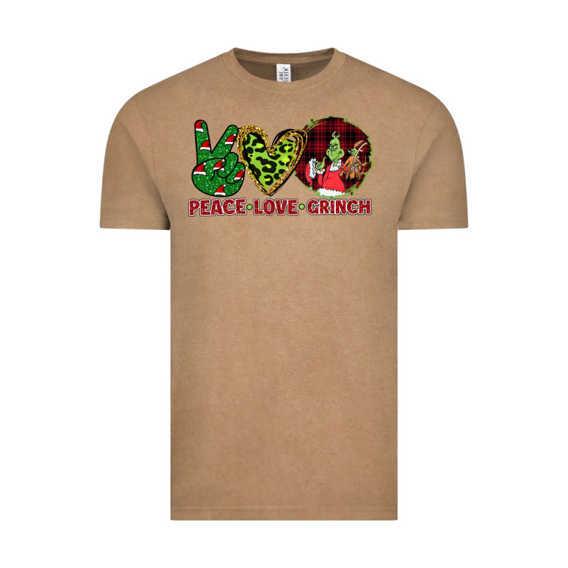 Peace Love Grinch Vintage Tee by Bettercallsaul | Teevron