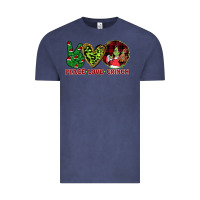 Vintage Denim Peace Love Grinch Vintage Tee - Bettercallsaul